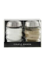 Cole & Mason Peper- en Zoutstel Bray 70mm Glas