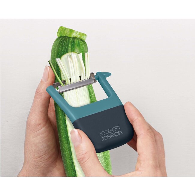 Joseph Joseph Schilmes Duo Julienne Ergonomisch  Blauw