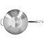 Demeyere Wok 32 cm met Gratis RVS Spatel, Professionele RVS wok met 7-lagenmateriaal en Silvinox voor perfecte warmteverdeling