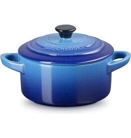 Le Creuset Mini Braadpan Aardewerk Azure Blauw 250ml - 10cm