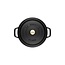 Staub Braadpan Rond  Zwart - 28 cm
