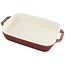 Staub Rechthoekige Ovenschaal Keramiek Oud-Koper 27x20 cm – Luxe Serveer- en Ovenschaal