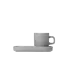 Blomus Set 2 Espresso Kopjes Pilar Mirage Grijs 50ml