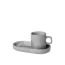 Blomus Set 2 Espresso Kopjes Pilar Mirage Grijs 50ml