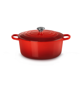 Le Creuset Braadpan Signature Kersenrood - 30cm