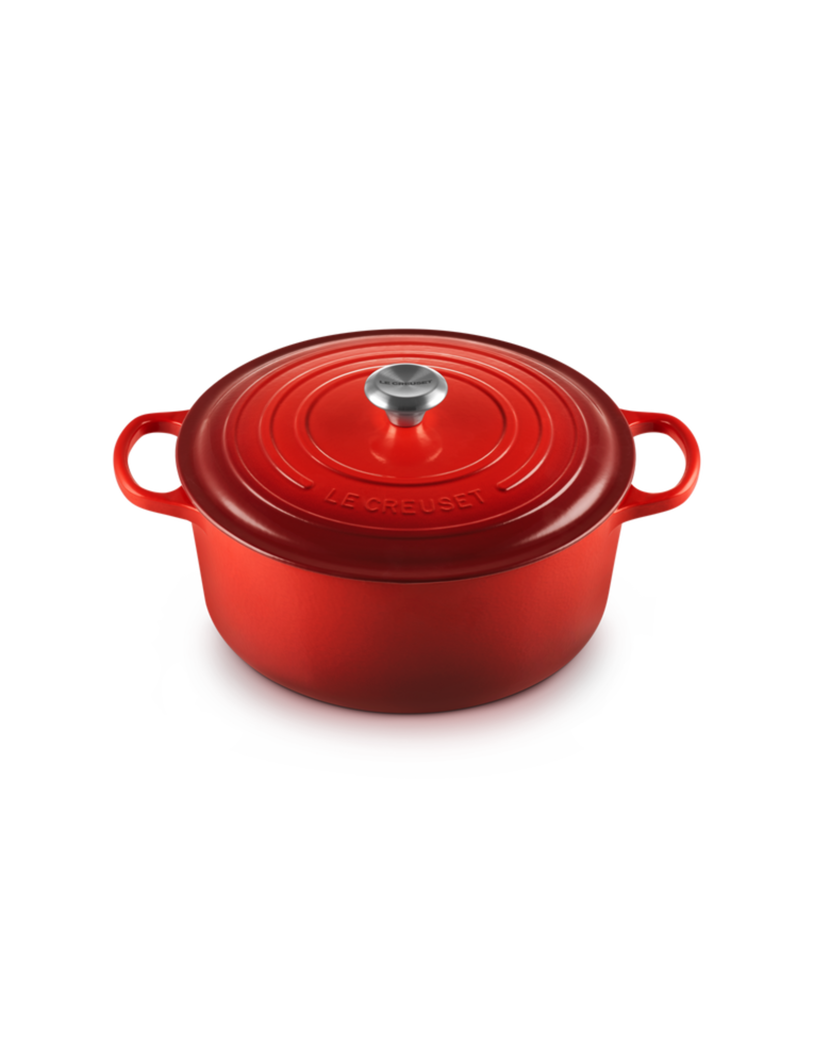 Le Creuset Braadpan Signature Kersenrood - 30cm