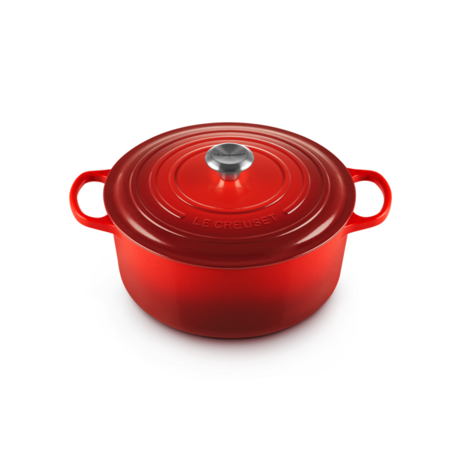 Le Creuset Braadpan Signature Kersenrood 6.7 liter - 28 cm