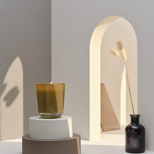 Geurkaars Bronze Santal