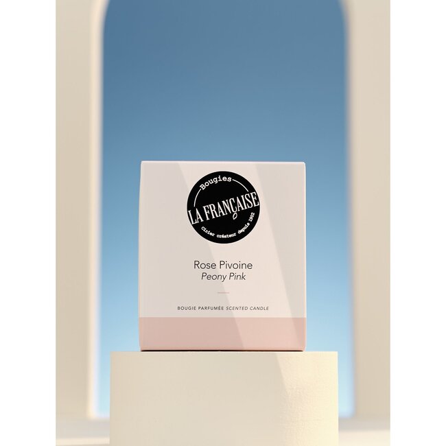 Geurkaars Peony Pink