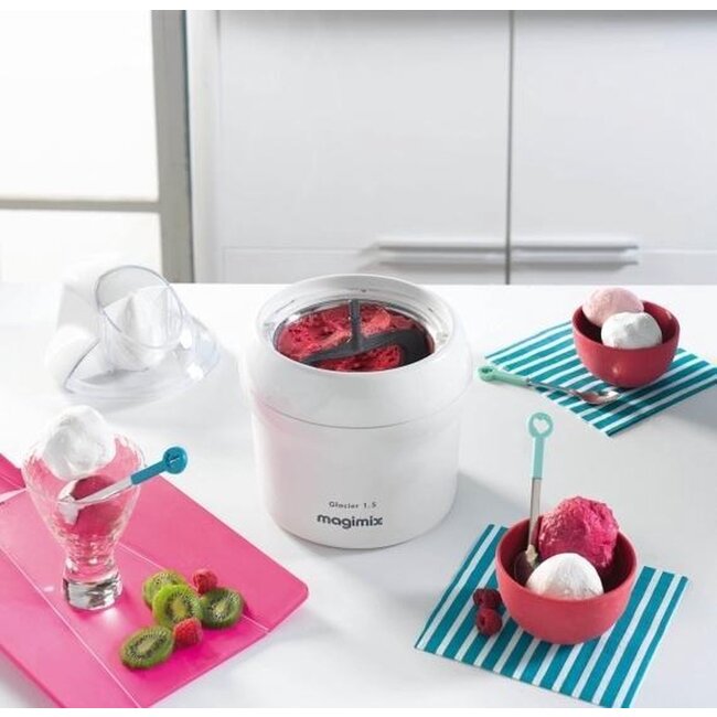Magimix Ijsmachine Glacies Wit 1.5L