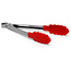 Cuisipro Serveertang  met silicone - 24 cm - rood