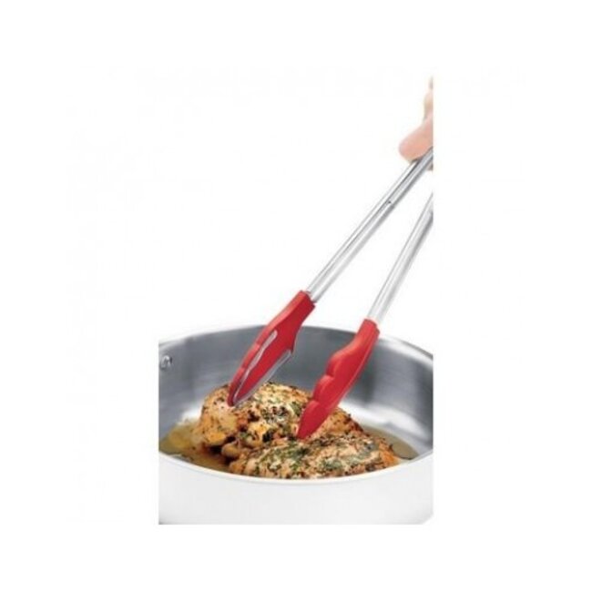Cuisipro Serveertang met tandjes Rood 30 cm
