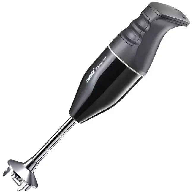 Bamix Staafmixer Classic EO140 Zwart – 140 W Wisselstroommotor – Inclusief 3 Mesjes