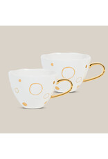 Urban Nature Culture Mok Cappuccino/Thee Good Morning  Special Edition Goud Set van 2