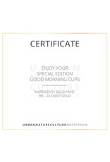 Urban Nature Culture Mok Cappuccino/Thee Good Morning  Special Edition Goud Set van 2