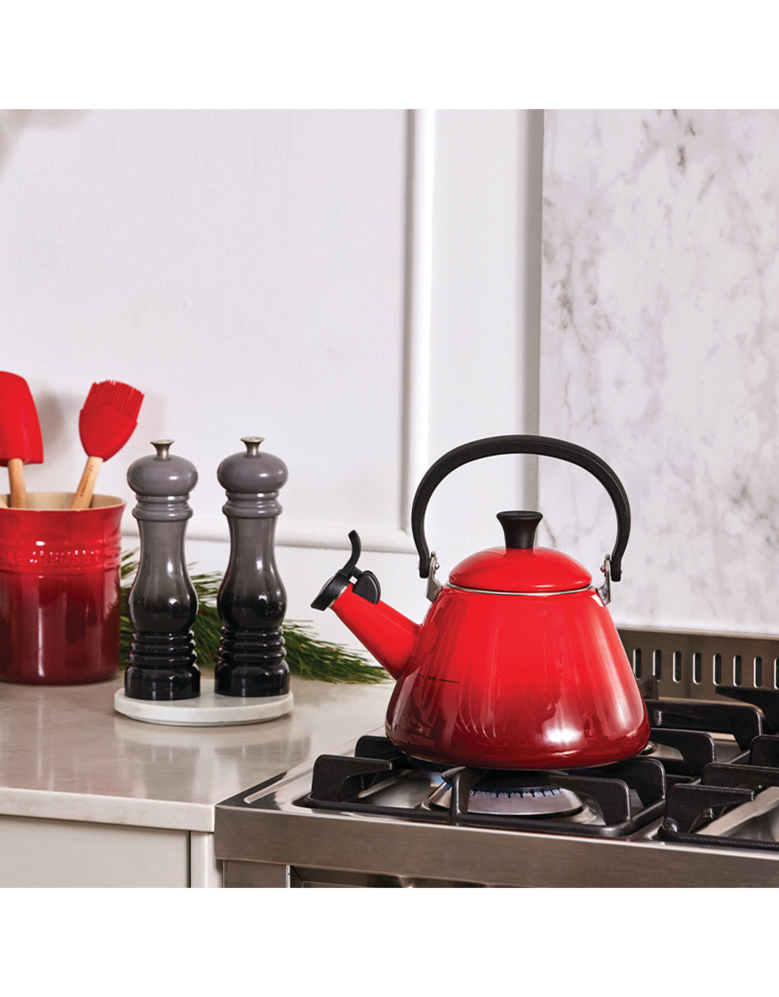 Le Creuset Fluitketel Kone Kersenrood - 1.6L