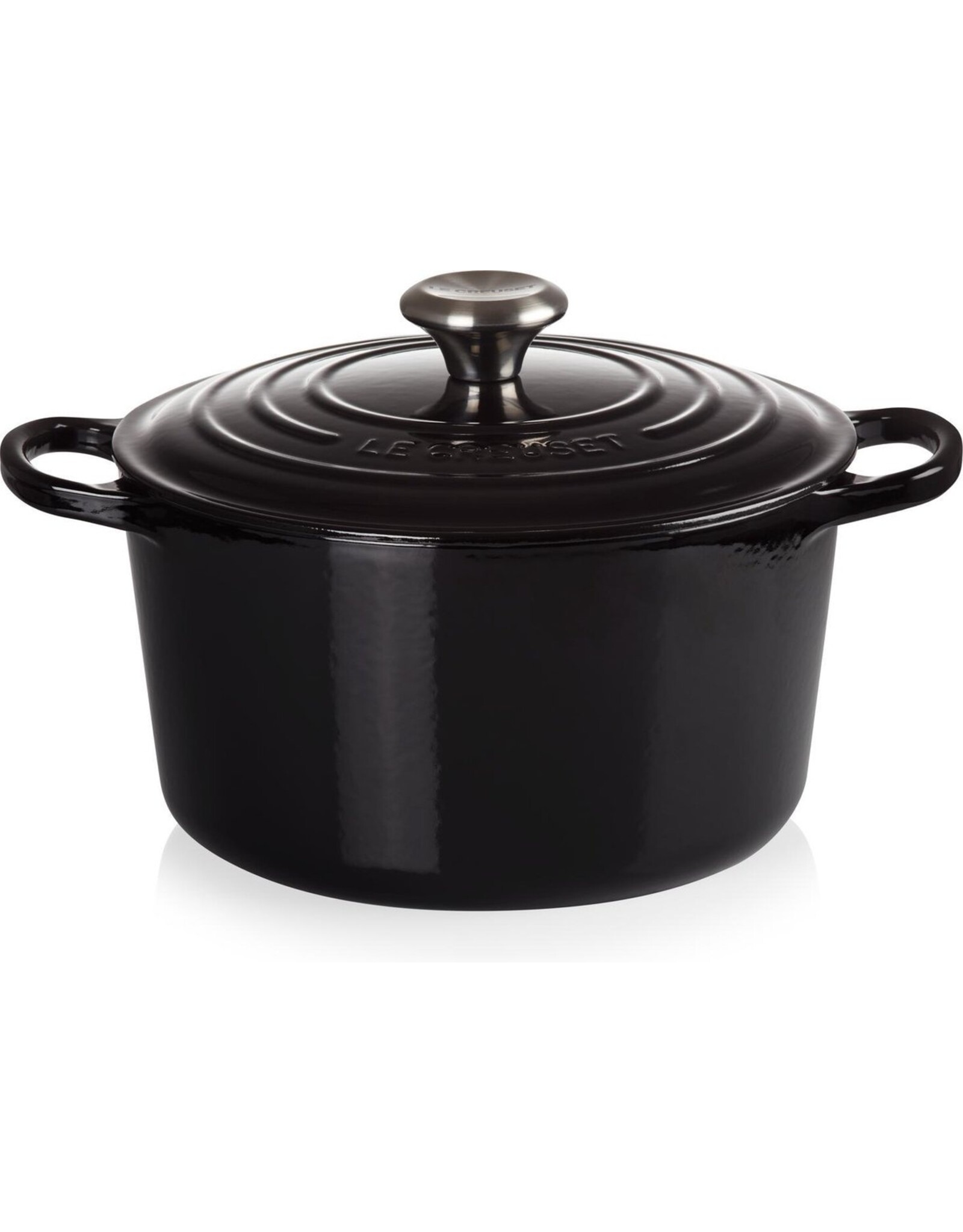 Le Creuset Braadpan Hoog Ebben Zwart 24cm