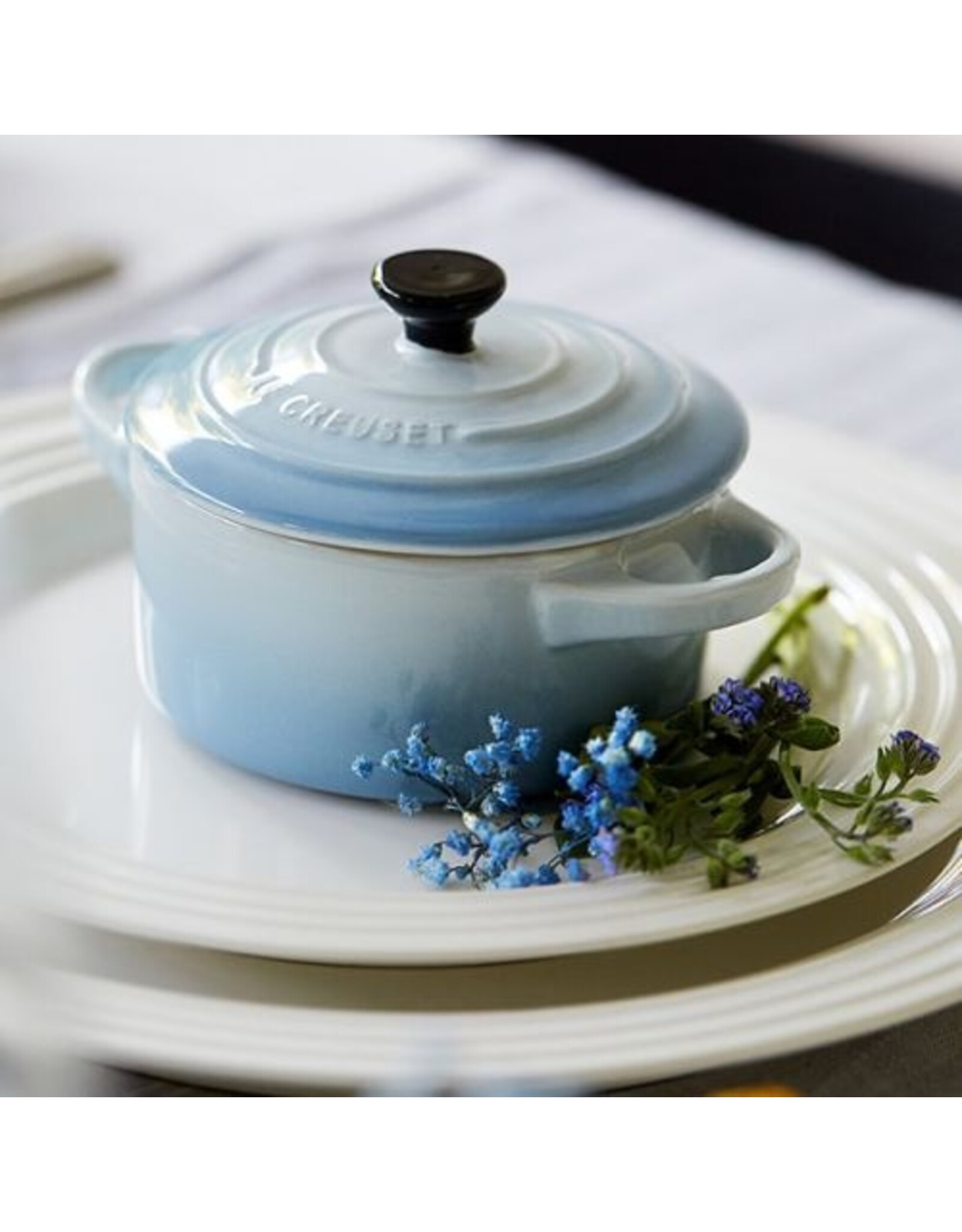 Le Creuset Mini Braadpan Aardewerk Coastal Blue 250ml - 10cm