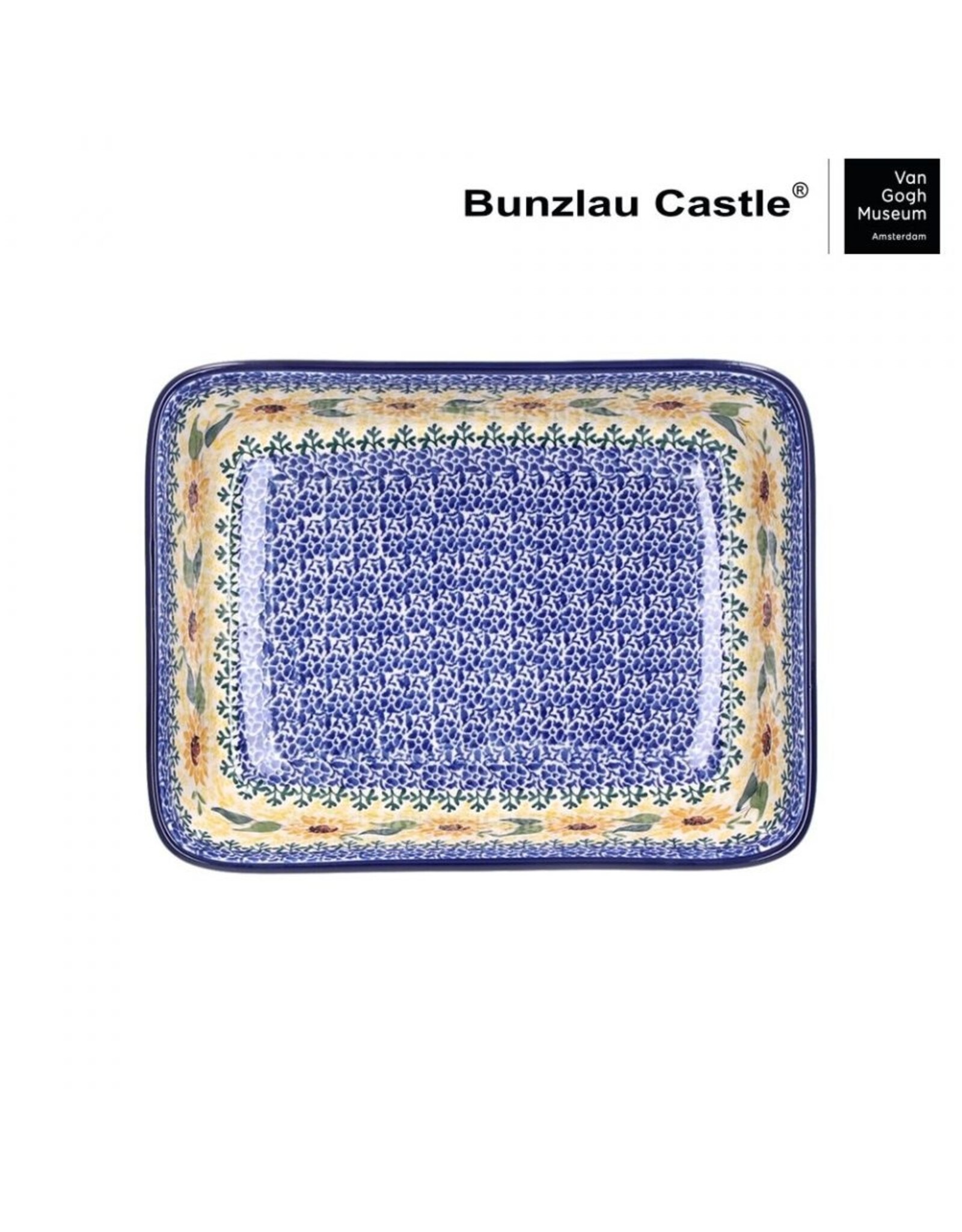 Bunzlau Castle Ovenschaal Rechthoek 1880 ml - VGM Sunflowers