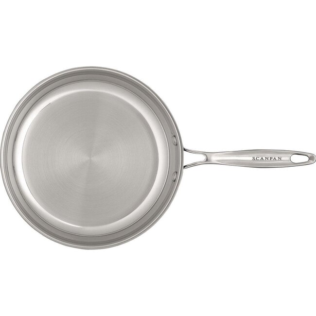 Scanpan Impact RVS Koekenpannenset – 20 cm & 28 cm – Volledig zonder anti-aanbaklaag – Inductie