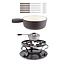 Swissmar Fondue Set Lugano Mat Zwart 9-Delig