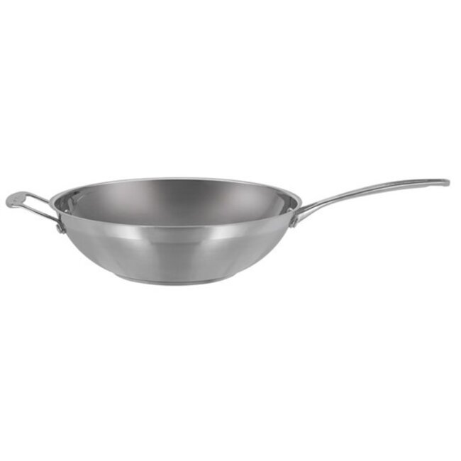 Scanpan Impact Wokpan 32 cm – RVS Wok met Tegenhendel - Geschikt voor Inductie