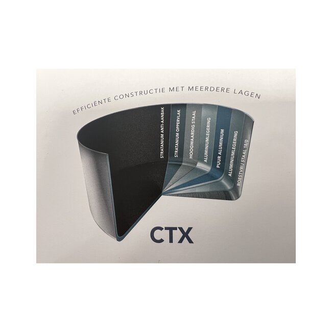 Scanpan Steelpan CTX -  1,8L - 16 cm