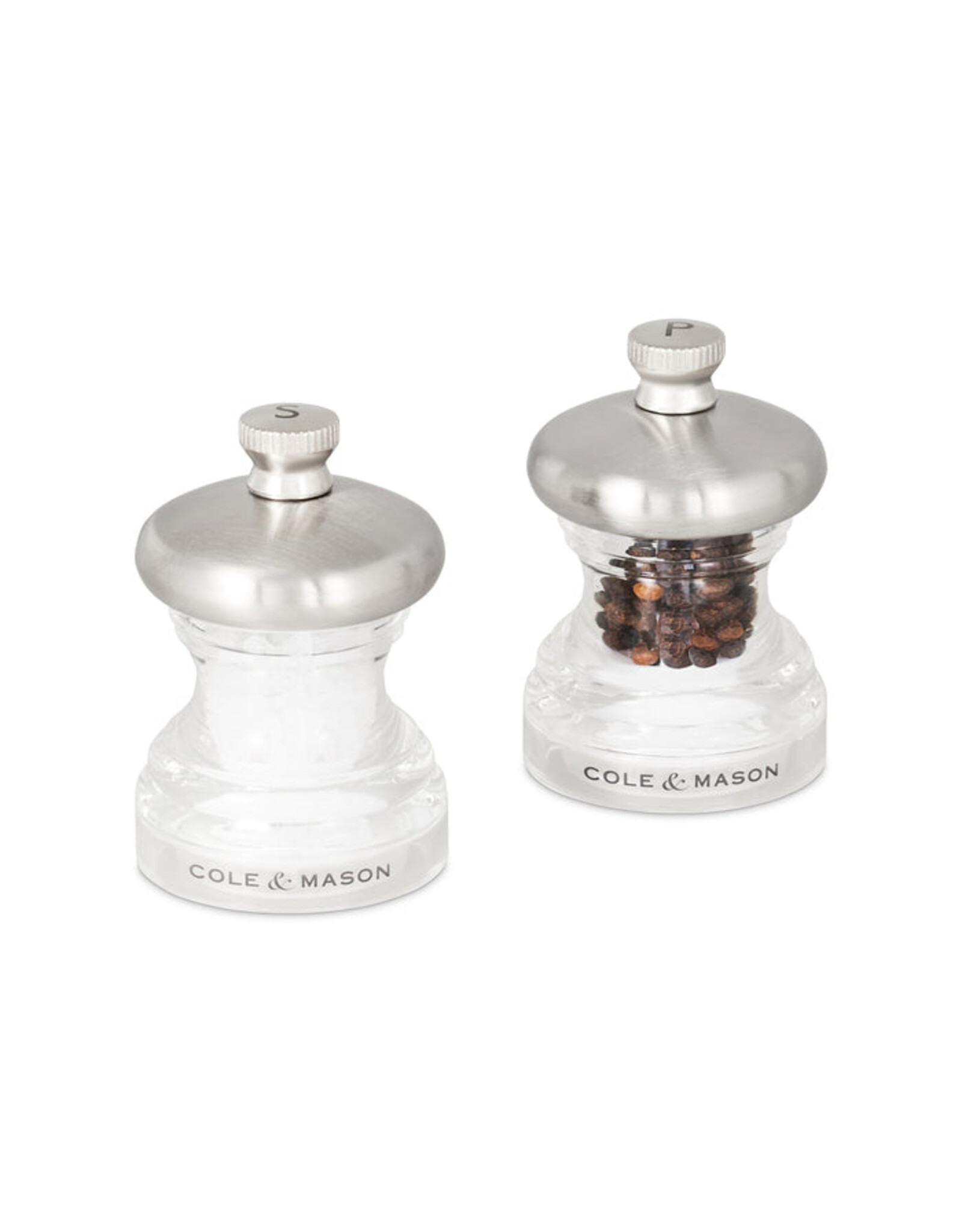 Cole & Mason Peper- en Zoutmolen Button 65mm