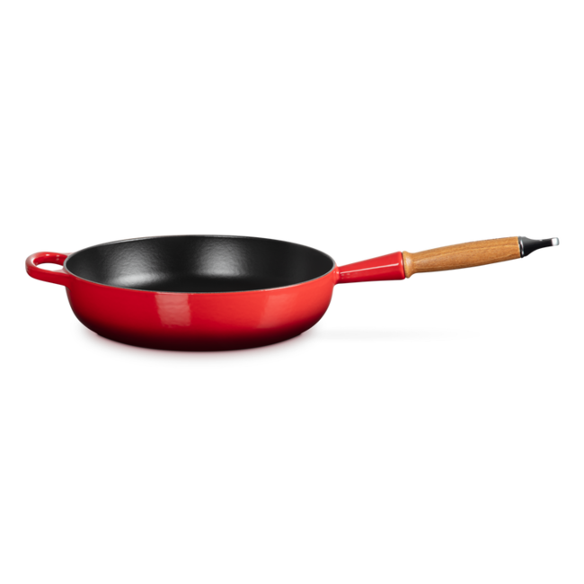 Le Creuset Hapjespan Signature Hoogwaardig Gietijzer Kersenrood - 28cm
