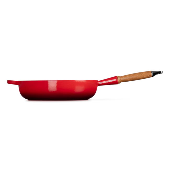 Le Creuset Hapjespan Signature Hoogwaardig Gietijzer Kersenrood - 28cm