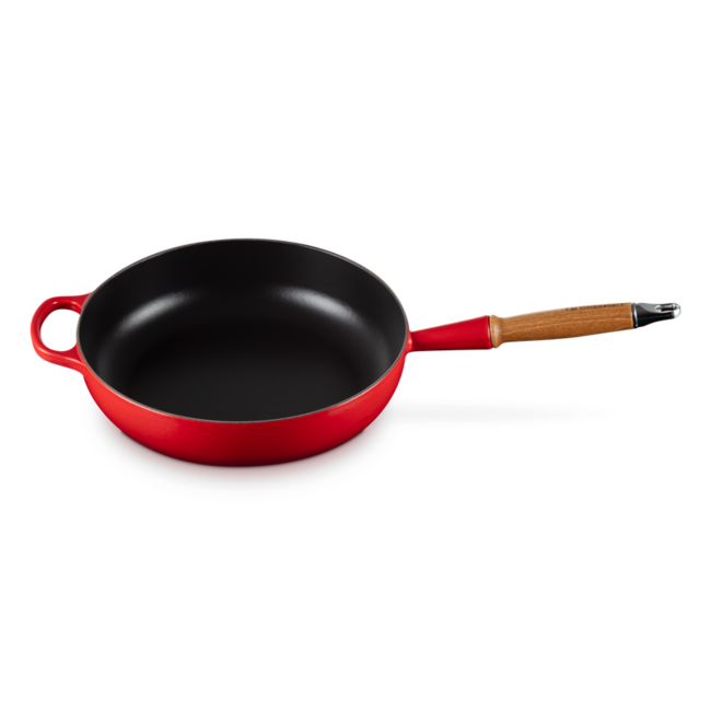 Le Creuset Hapjespan Signature Hoogwaardig Gietijzer Kersenrood - 28cm