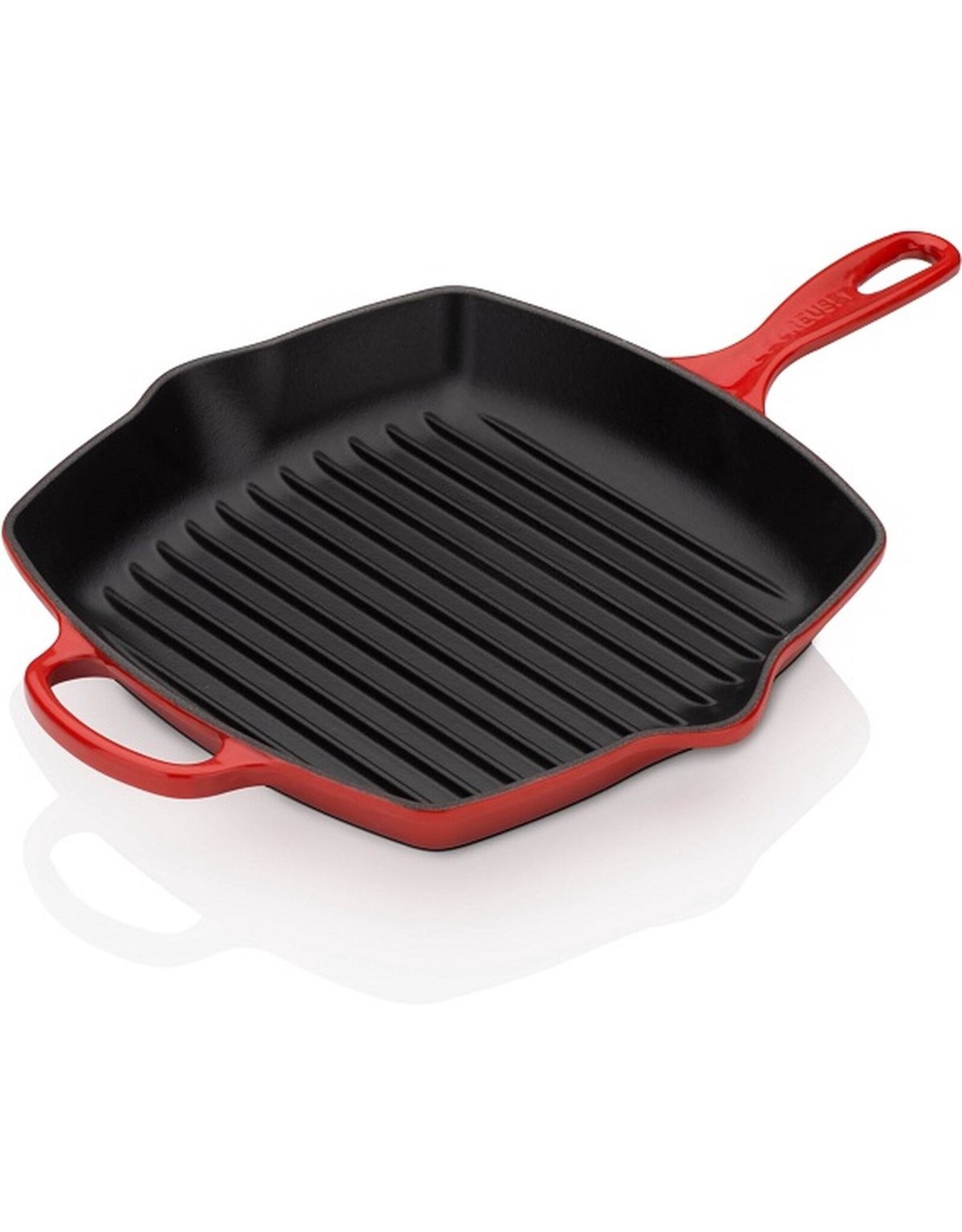 Le Creuset Grillpan - Gietijzer - Kersenrood