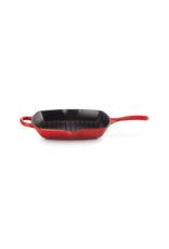 Le Creuset Grillpan - Gietijzer - Kersenrood