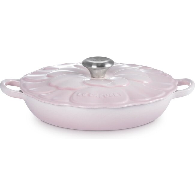 Le Creuset Campagnard Bloesem Shell Pink Gietijzer 26cm 2.2Liter