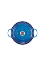 Le Creuset Braadpan Campagnard Signature Azure 30cm