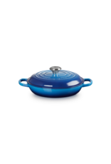 Le Creuset Braadpan Campagnard Signature Azure 30cm