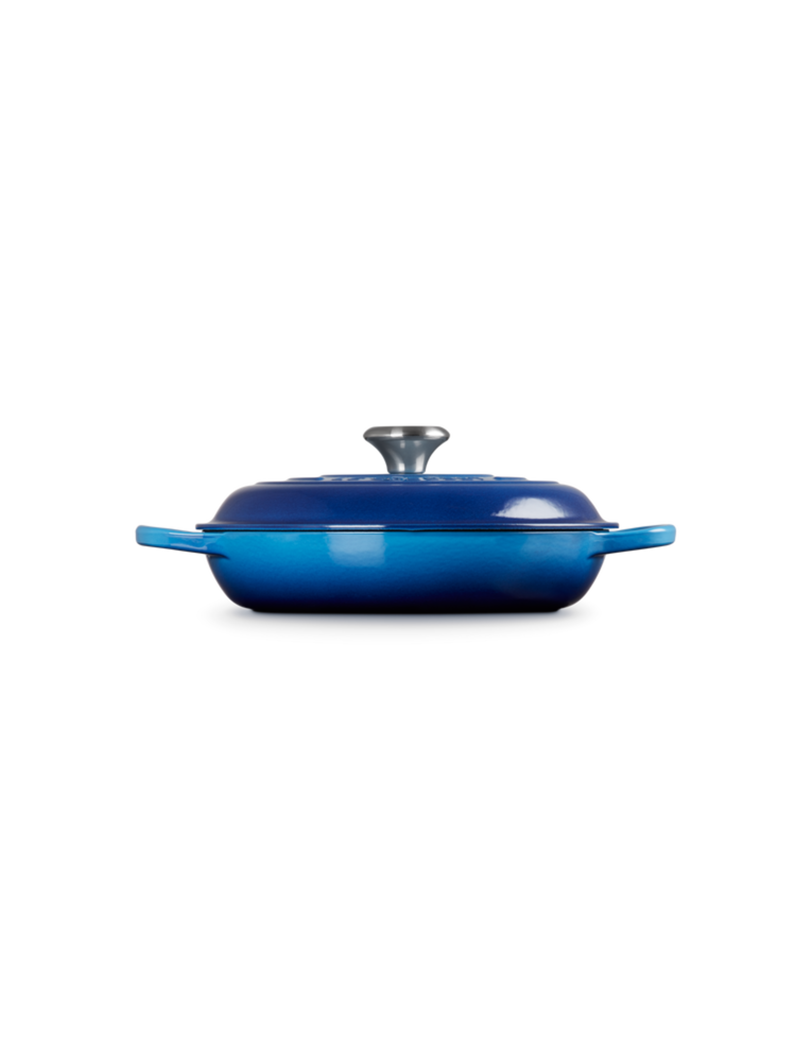 Le Creuset Braadpan Campagnard Signature Azure 30cm