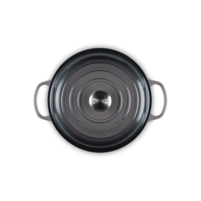 Le Creuset Braadpan Campagnard Signature Flint 30cm