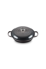 Le Creuset Braadpan Campagnard Signature Flint 30cm