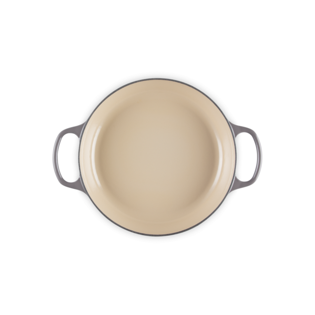 Le Creuset Braadpan Campagnard Signature Flint 30cm