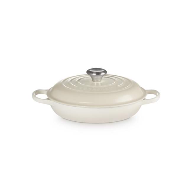 Le Creuset Braadpan Campagnard Signature Meringue 30cm