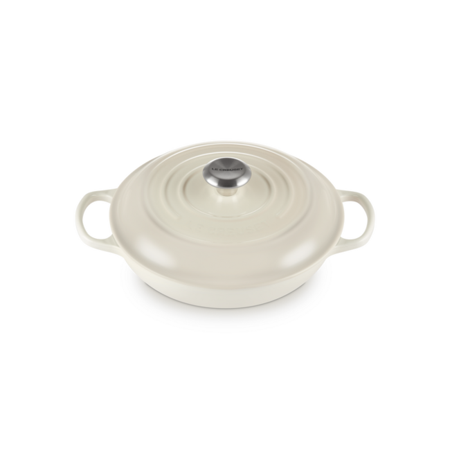 Le Creuset Braadpan Campagnard Signature Meringue 30cm