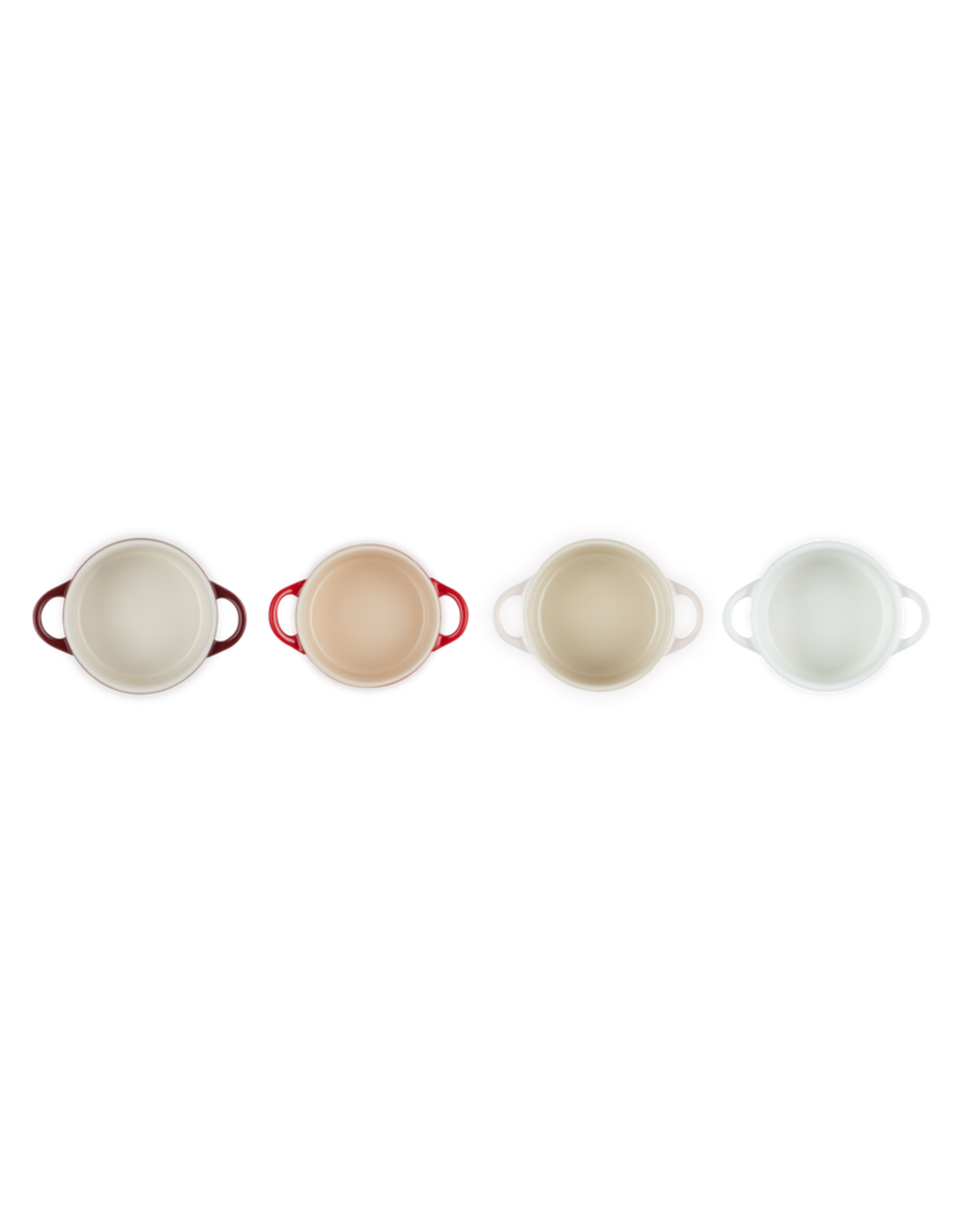 Le Creuset Mini-Cocotte Aardewerk Petits Fours - 4 Stuks