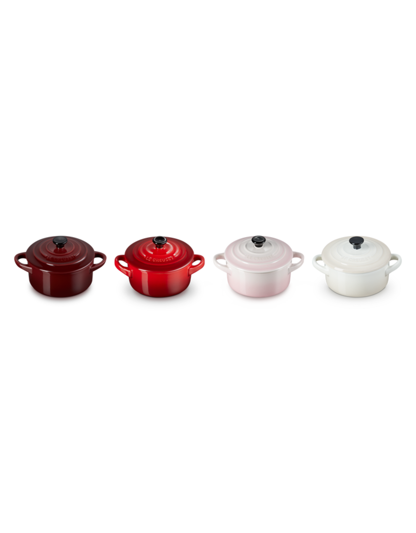 Le Creuset Mini-Cocotte Aardewerk Petits Fours - 4 Stuks