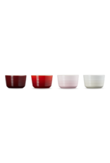 Le Creuset Mini-Ramekins Petits Fours - 4 Stuks