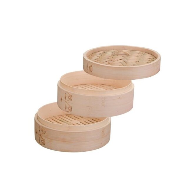 Ibili Stoommandje bamboe - 20cm