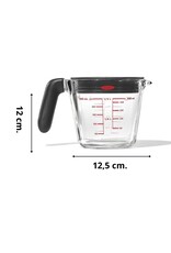 OXO Maatbeker Glas met deksel Good Grips 500 ml