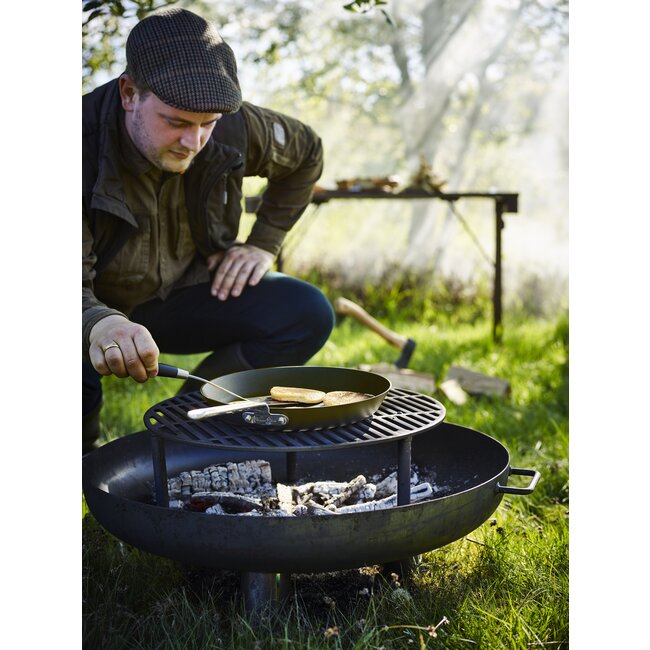 Scanpan Black Iron Koekenpan 22cm – Robuuste Plaatstalen Pan van Koolstofstaal