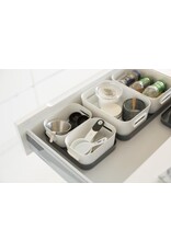 GastroMax Smart Store Opbergdoos Smartstore Compact Grijs - Set van 3 Stuks