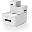 GastroMax Smart Store Opbergdoos Smartstore Compact Wit - Set van 3 Stuks